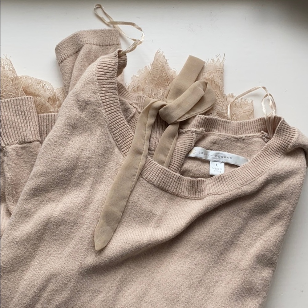 Tan sweater